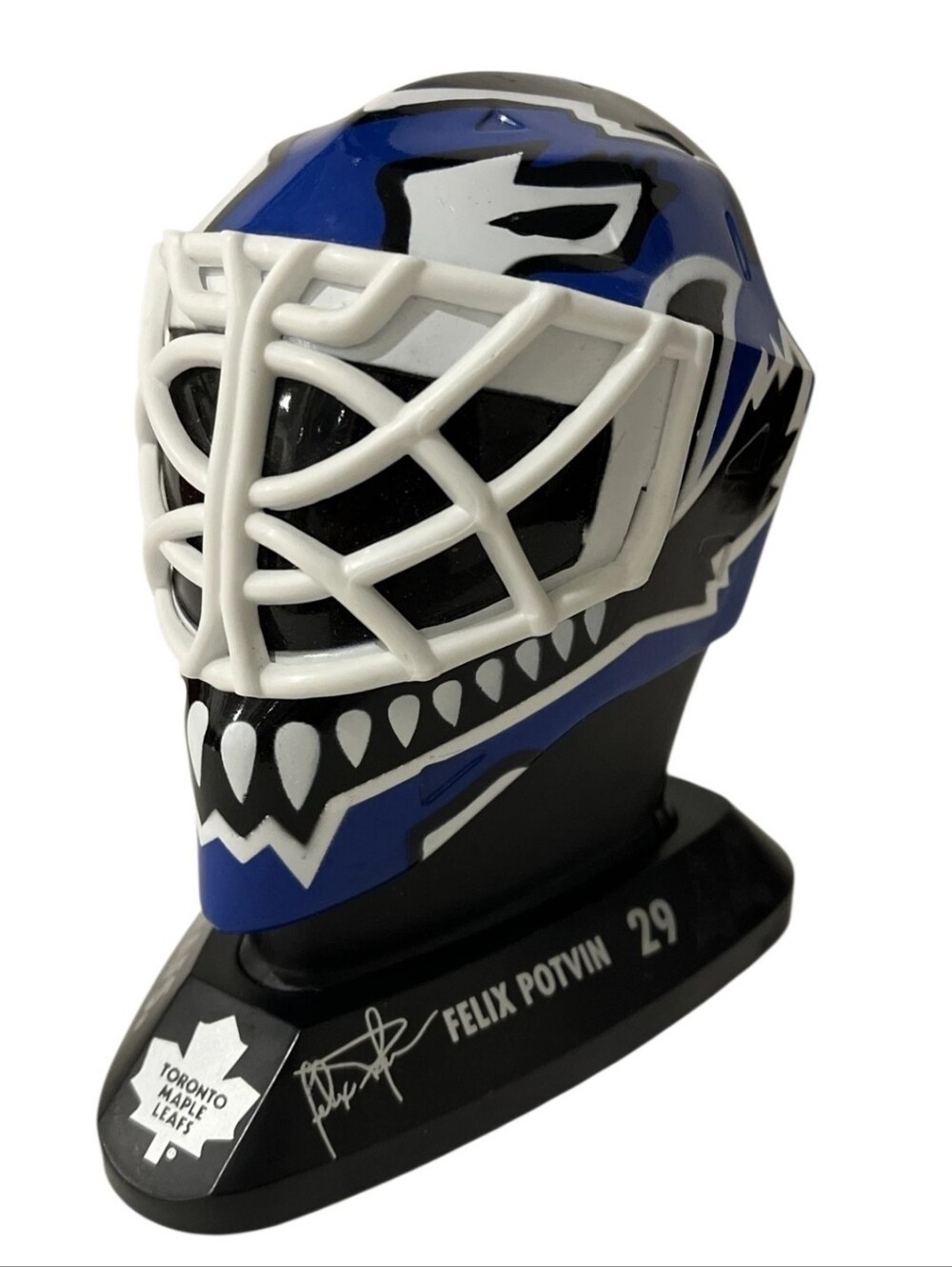 1990's McDonalds NHL Toronto Maple Leafs Felix Potvin Goalie Mask #29